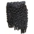 Burmese Curly Bundles Virgin Brazilian Hair Natural Black