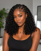Burmese Curly Knotless Crochet Braids