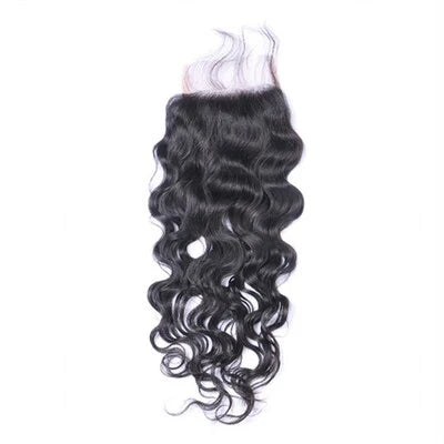 Deep Wave 4x4 Free Parted Lace Closures