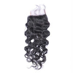 Deep Wave 4x4 Free Parted Lace Closures