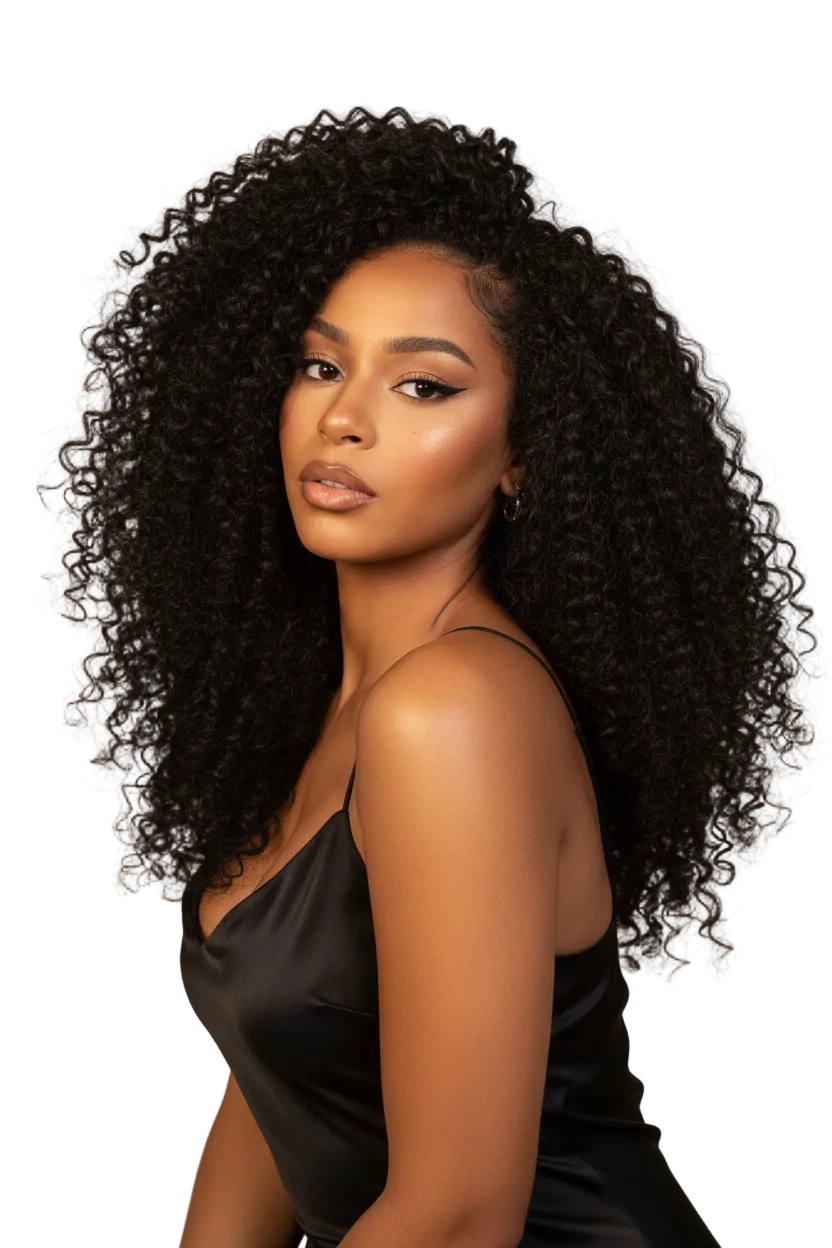 Deep Wave Knotless Crochet Braids Hair