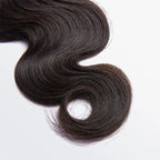 Premium Raw Indian Hair Body Wavy #1B Natural Black