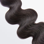 Premium Raw Indian Hair Body Wavy  Natural Black