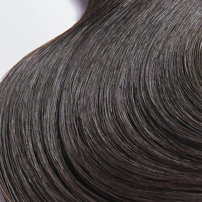 Premium Raw Indian Hair Body Wavy Natural Black
