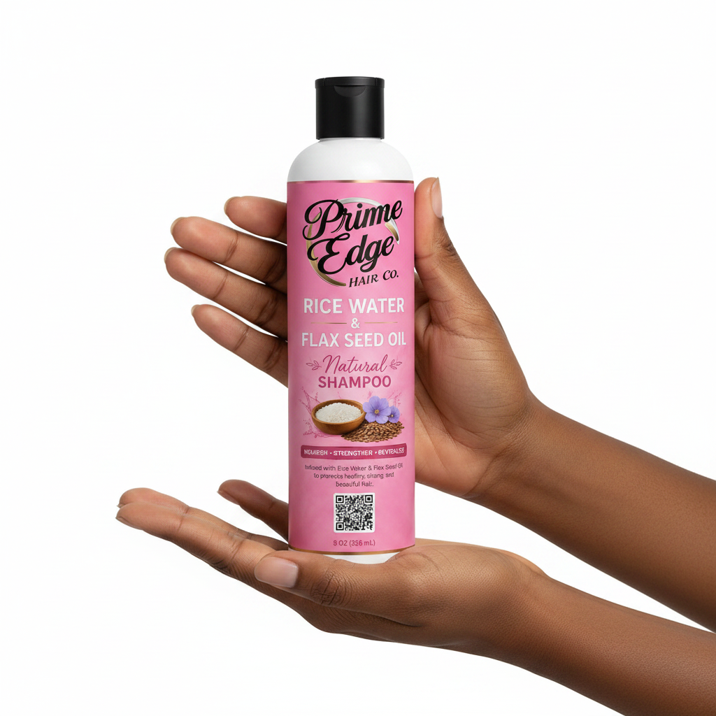 Rice Water & Flax Seed Oil Natural Shampoo