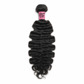 Deep Wavy Virgin Brazilian Hair Bundle with Prime Edge Hair Co. Branding