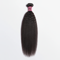 Kinky Straight Virgin Brazilian Hair Bundle with Prime Edge Hair Co. Branding