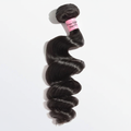 Loose Wavy Virgin Brazilian Hair Bundle with Prime Edge Hair Co. Branding