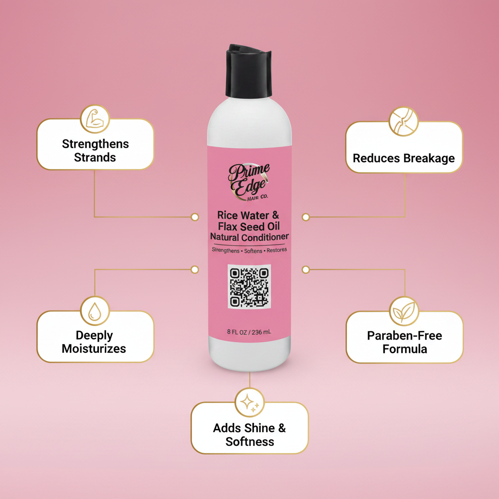 Rice Water & Flax Seed Oil Conditioner 